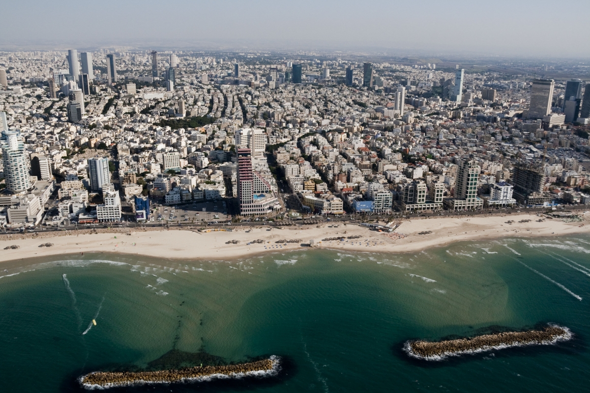 Tel Aviv city in Israel